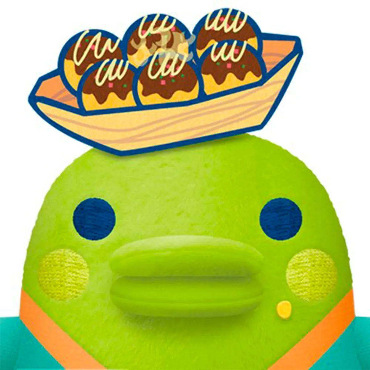 Bandai Tamagotchi Knuffel Festival Vol.1 Kuchipatchi - Groen