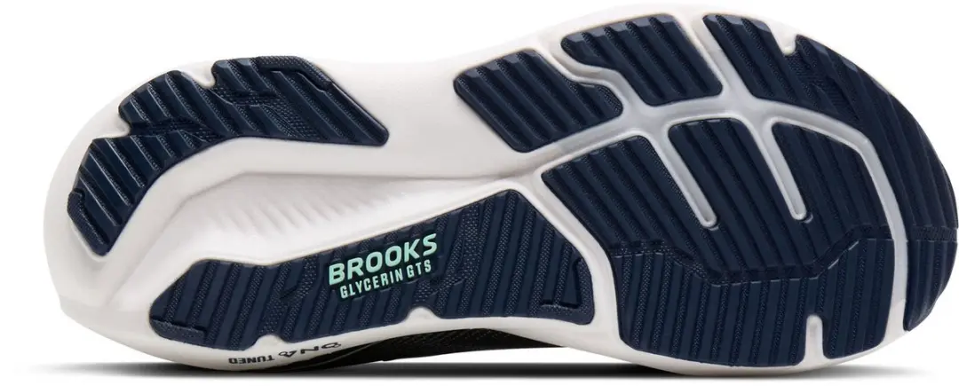 Brooks Glycerin GTS 23 Hardloopschoenen - Dames 38.5 - Navy