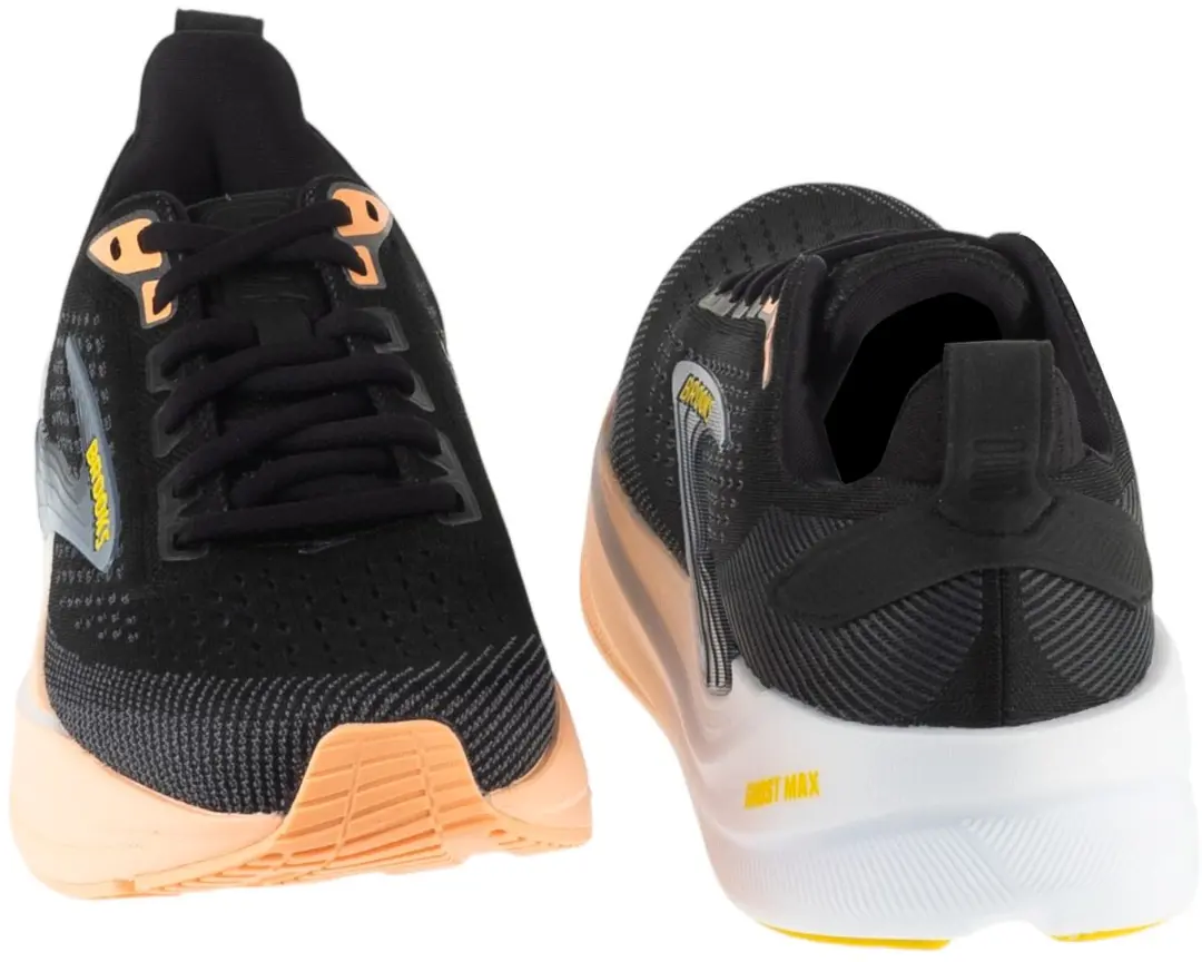 Brooks Ghost Max 4 Vrouwen Hardloopschoenen 40.5 - Zwart