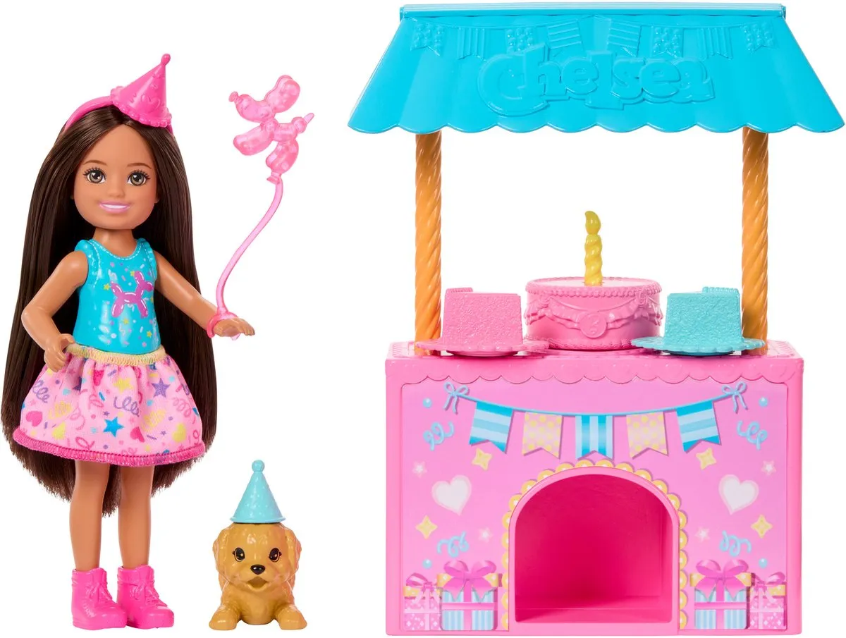 Barbie Club Chelsea Verjaardagsverrassing Pop - Meerkleurig