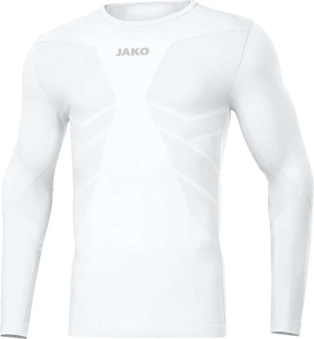 Jako Comfort 2.0 Longsleeve Heren - S - Wit - afbeelding 3 van 5