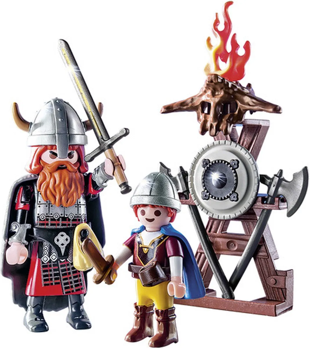 Playmobil Easter Eggs Viking 9209 - Rood