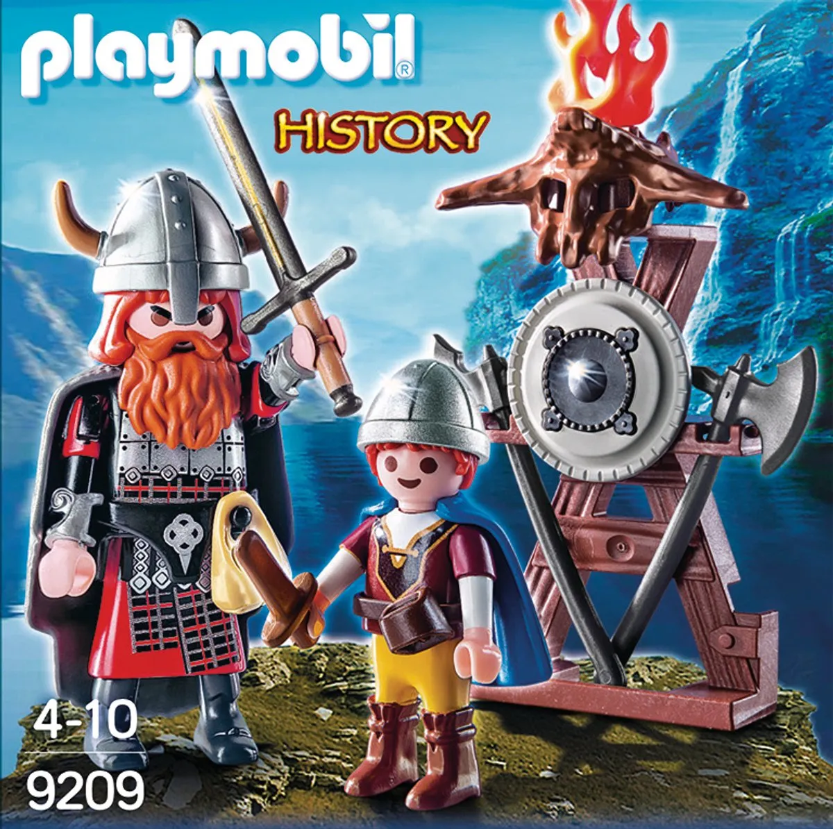 Playmobil Easter Eggs Viking 9209 - Rood