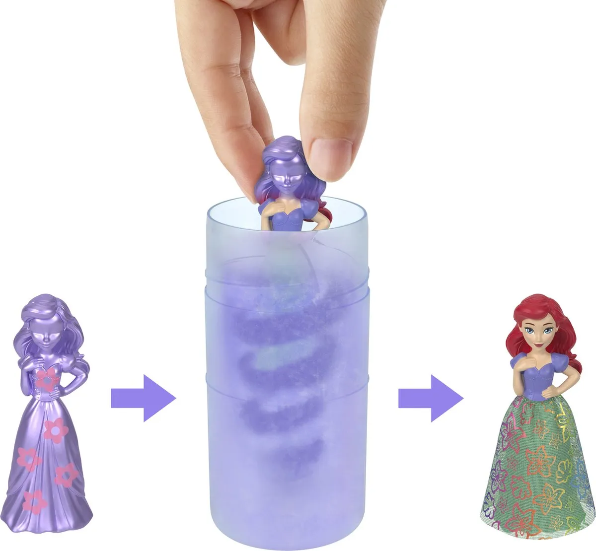 Disney Princess Royal Color Reveal Minipop HRN56 - Multicolor
