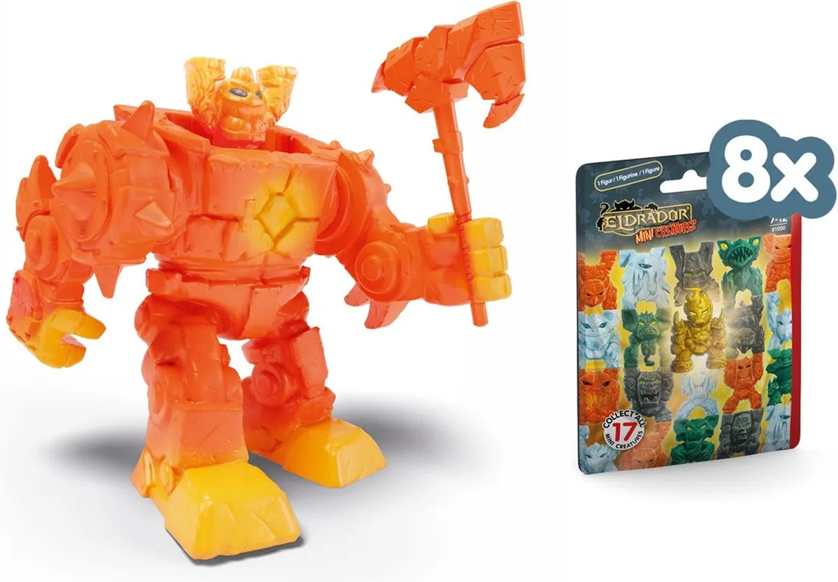 Schleich Eldrador Creatures Lava Robot 72225 - Bruin - afbeelding 3 van 3