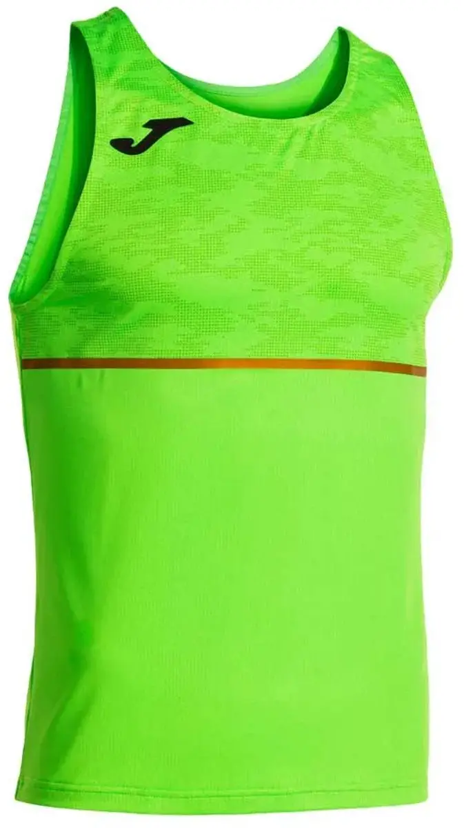 Joma Record Iii Mouwloos T-shirt Groen S Man