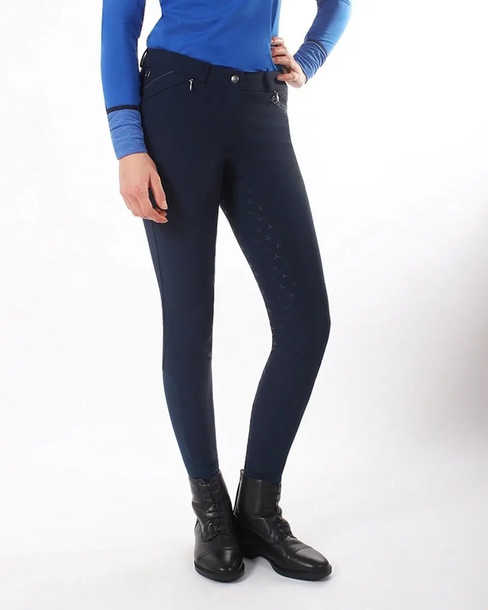 QHP Rijbroek Scottie Full Grip Navy