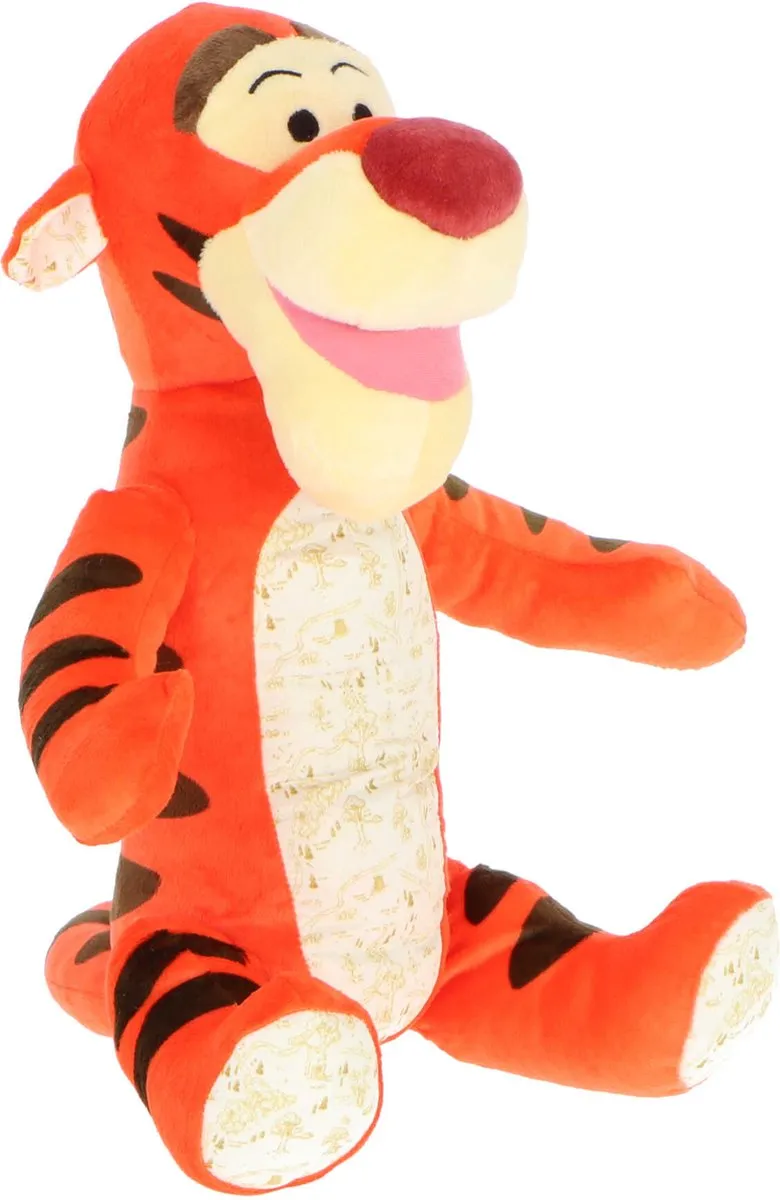 Disney Knuffel Tijgetje Geluid 30cm - Blauw - afbeelding 6 van 6