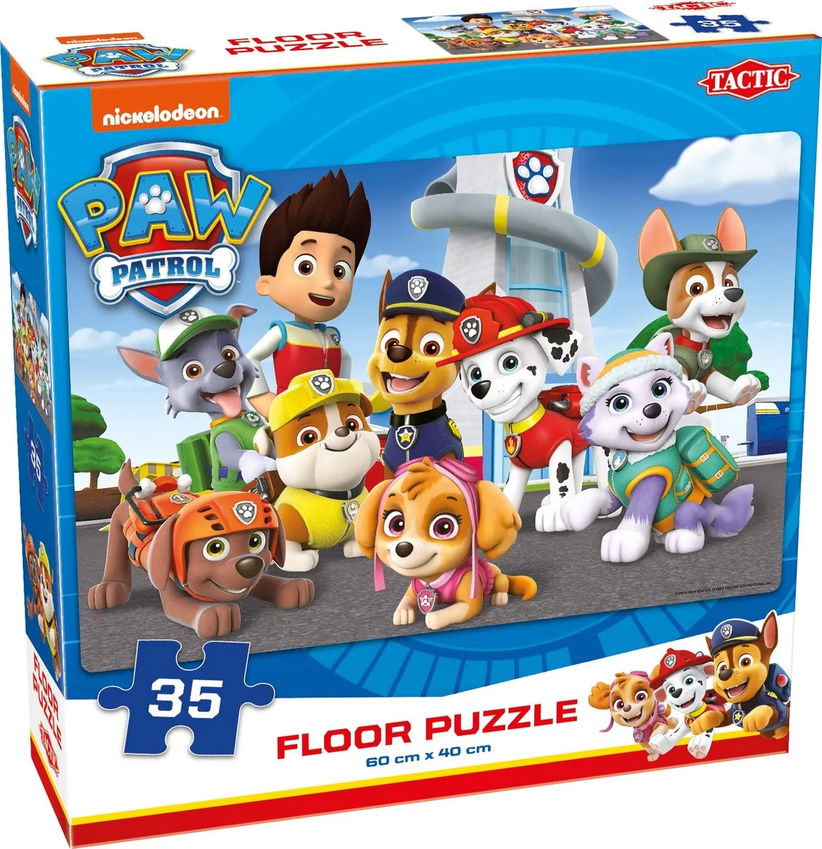 Tactic PAW Patrol Vloerpuzzel 35 Stuks - 60x40cm