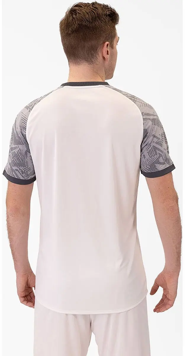 JAKO Iconic Shirt Korte Mouw Heren - Wit/3XL