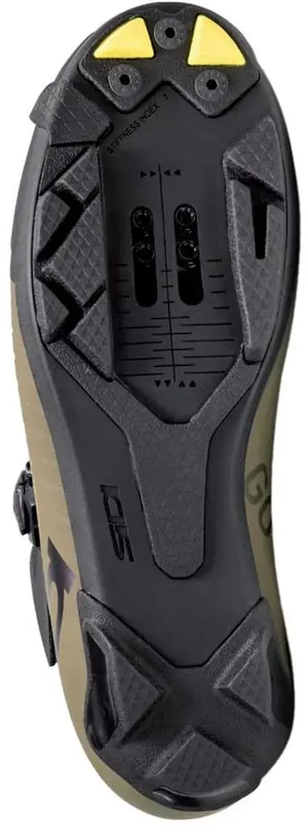 Sidi Hiemx MTB-schoenen - 42 - Black/Green Olive