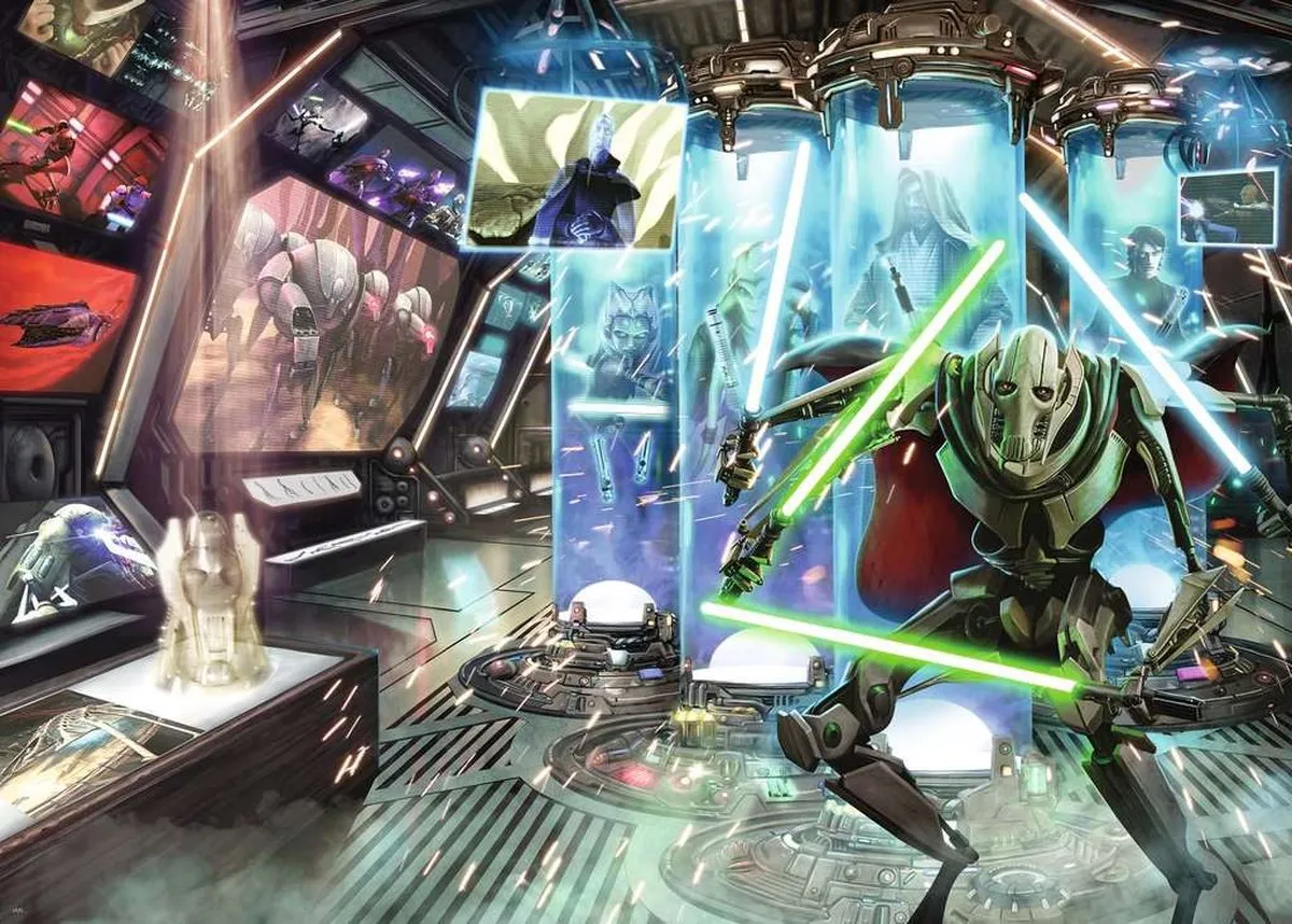 Ravensburger Star Wars Villainous General Grievous Legpuzzel 1000 Stuks - Multicolor