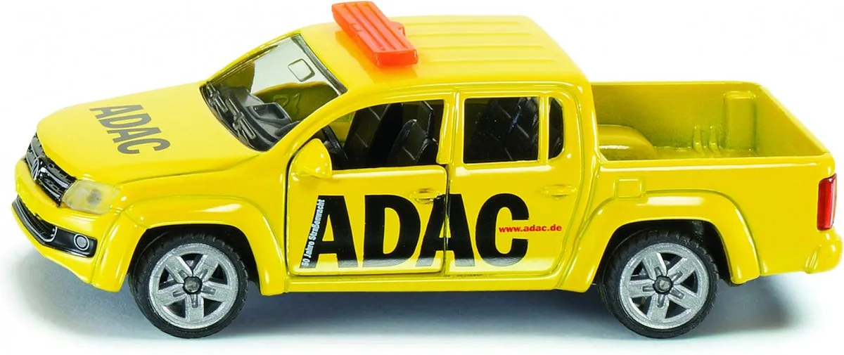 SIKU 1469 Duitse Wegenwacht Pick-up Volkswagen Amarok - Geel