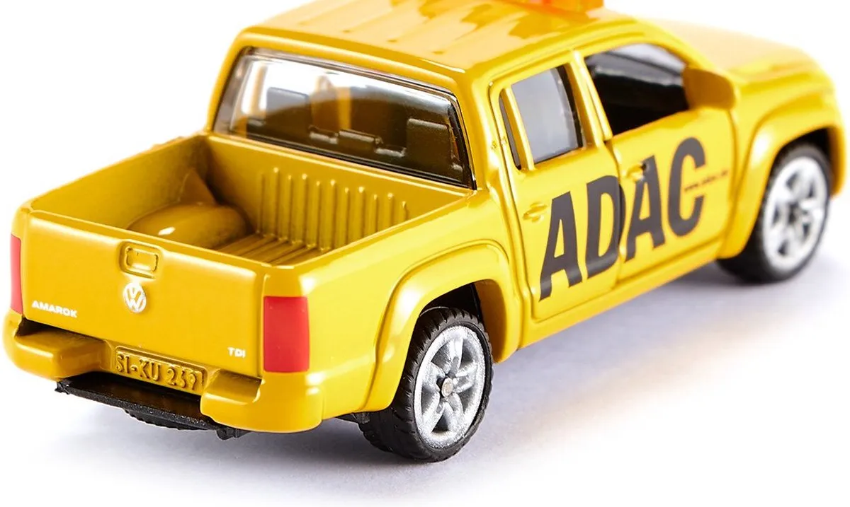 SIKU 1469 Duitse Wegenwacht Pick-up Volkswagen Amarok - Geel