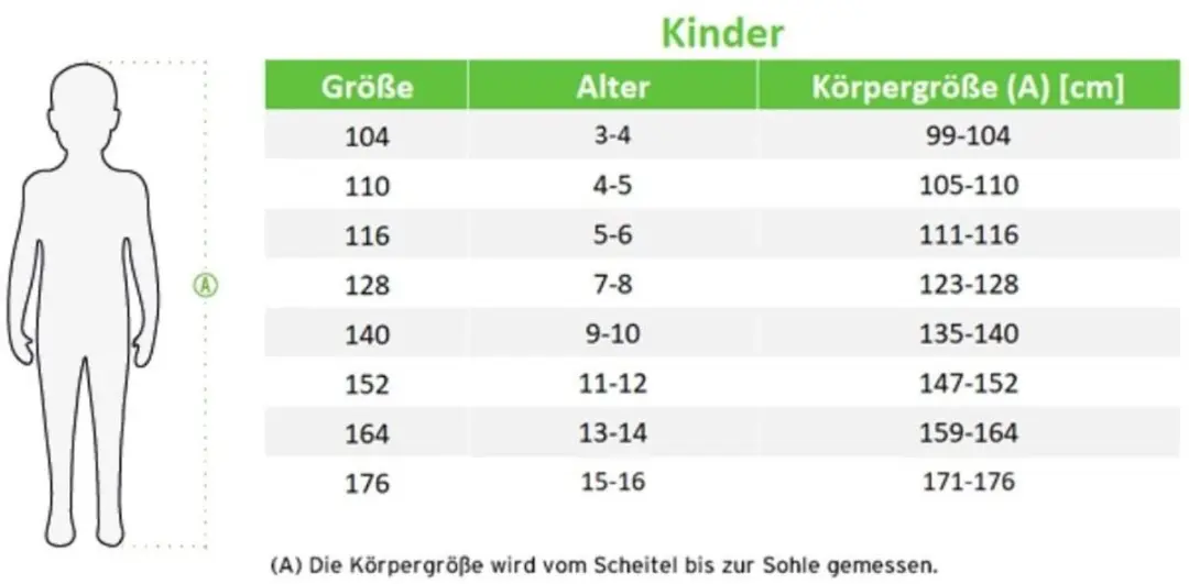 Erima Performance T-Shirt 128 - Zwart