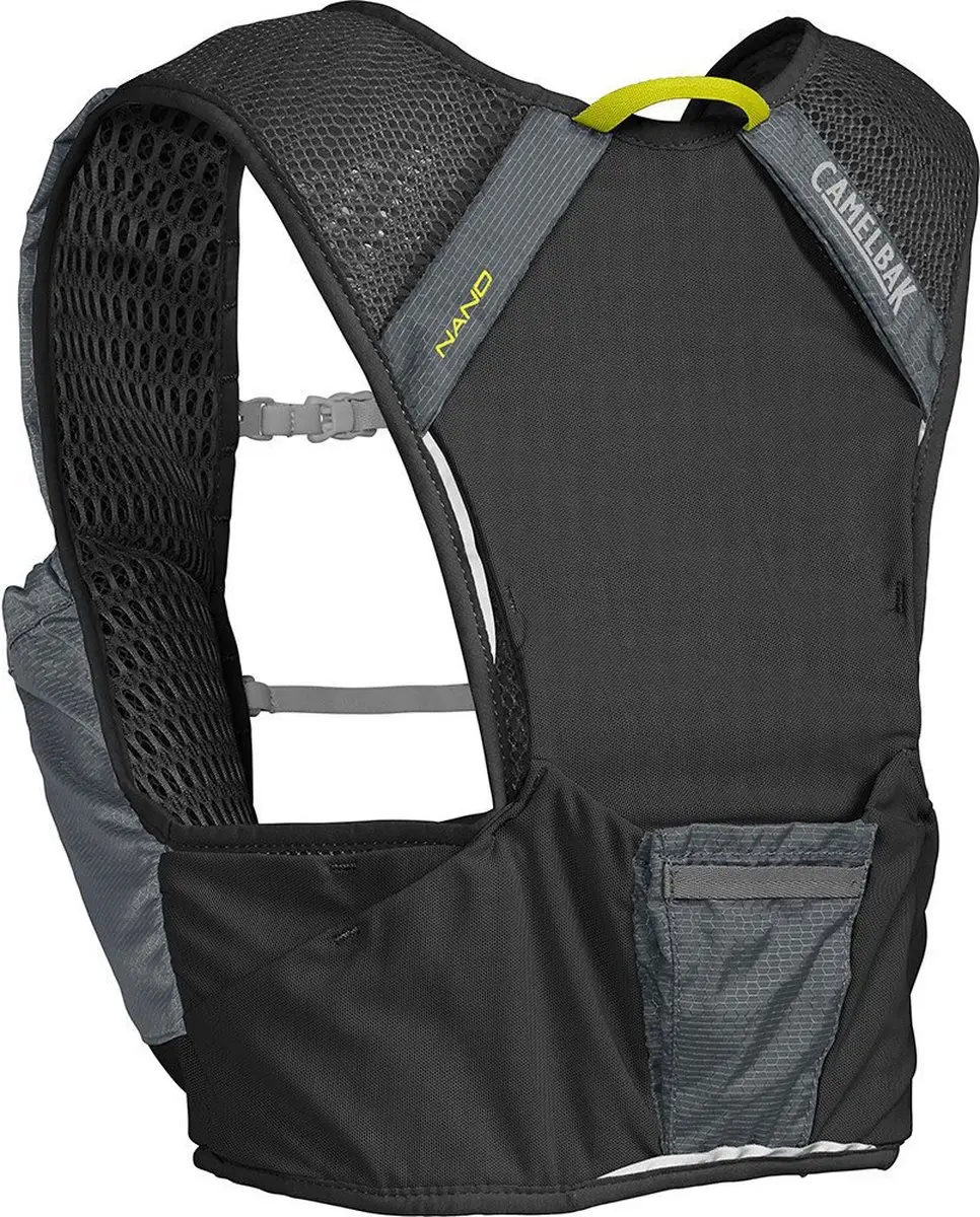 CamelBak Nano Vest - Maat S - 2x500ml - 8 Zakken - Zwart