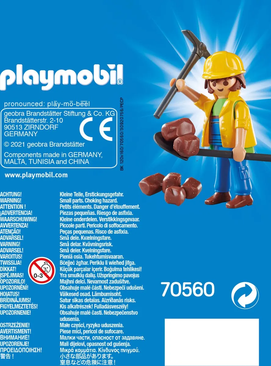 Playmobil Playmo-Friends Bouwvakker 70560 - Multicolor - afbeelding 4 van 6