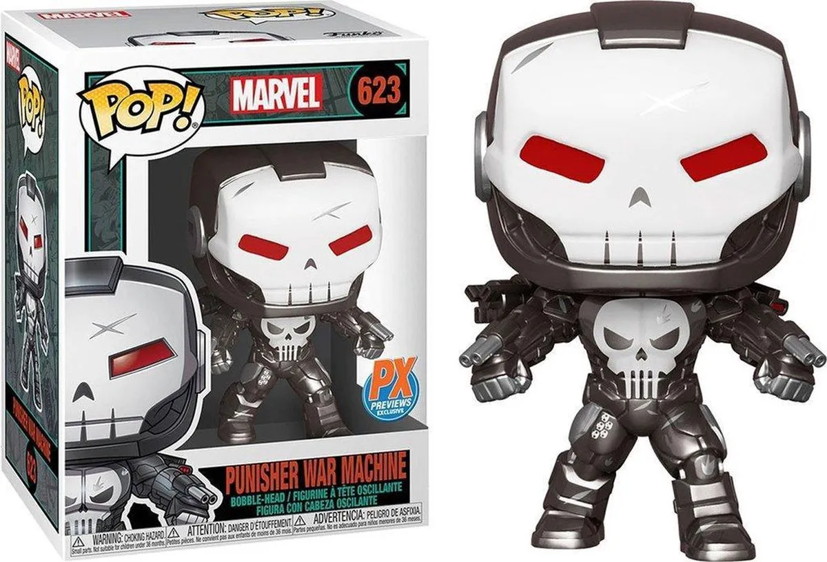 Funko Marvel POP! 47374 Punisher War Machine Exclusive