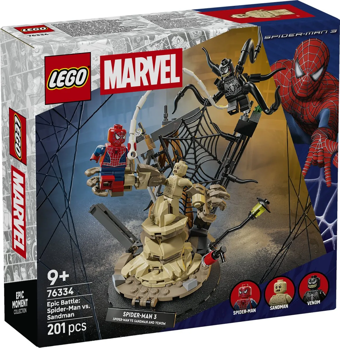 LEGO Marvel Ultieme Strijd Spider-Man vs. Sandman 76334 - 201 Stukken - 3 Minifiguren