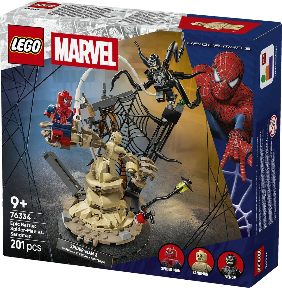 LEGO Marvel Ultieme Strijd Spider-Man vs. Sandman 76334 - 201 Stukken - 3 Minifiguren