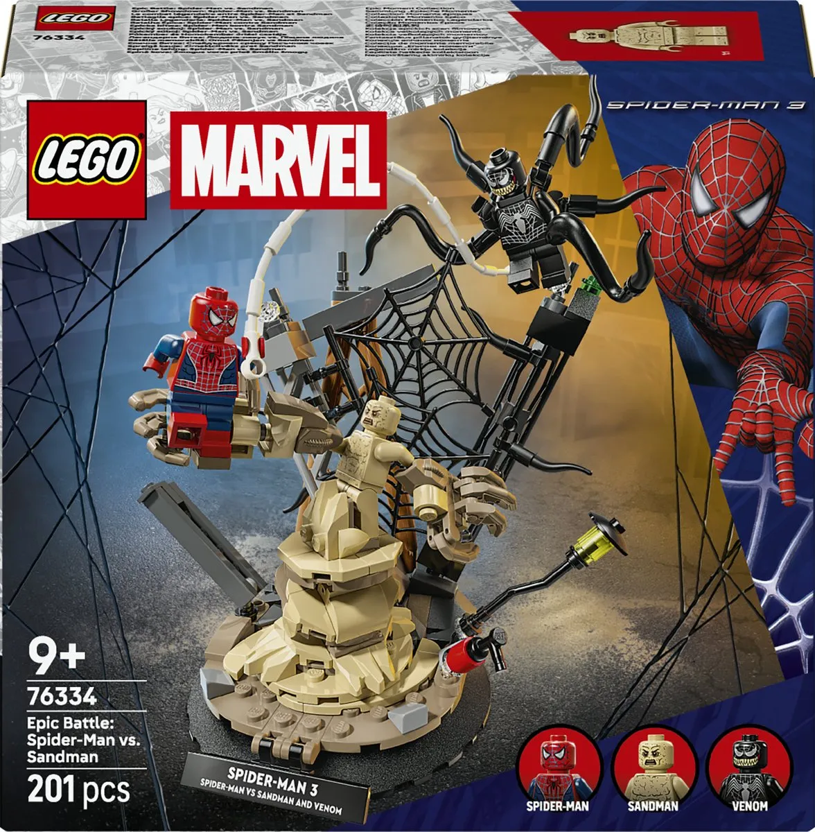 LEGO Marvel Ultieme Strijd Spider-Man vs. Sandman 76334 - 201 Stukken - 3 Minifiguren