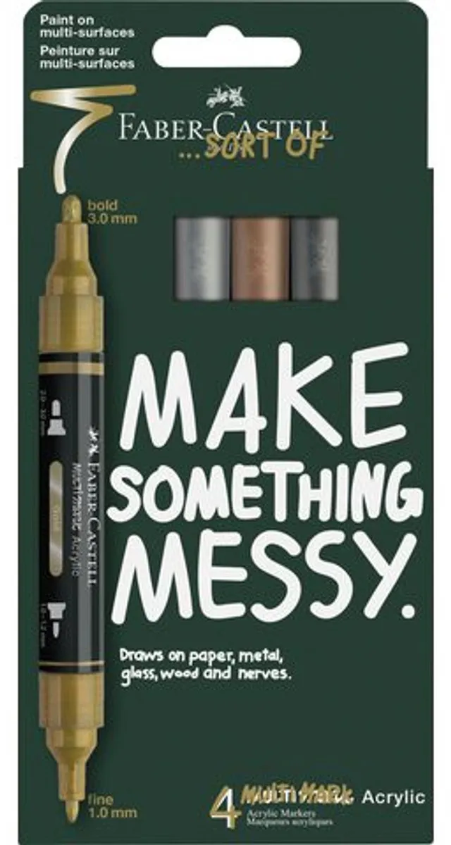 Faber-Castell Multimark Metallic Acrylmarker