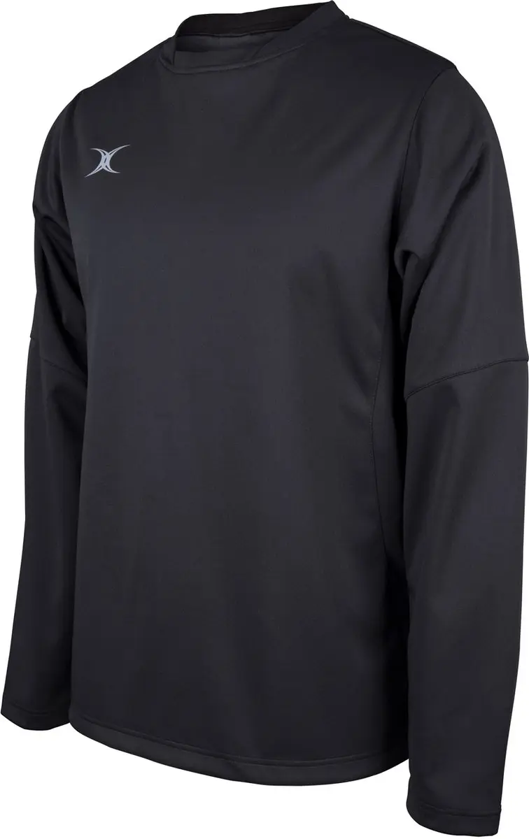 Gilbert Rugbytop Pro Warm Up Zwart