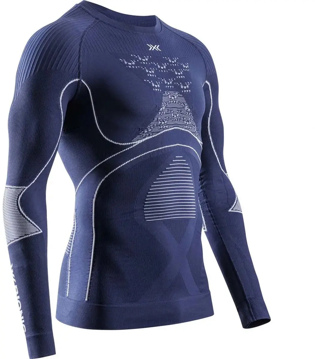 X-Bionic Energy Accumulator 4.0 Lange Mouwen Basislaag M - Marine