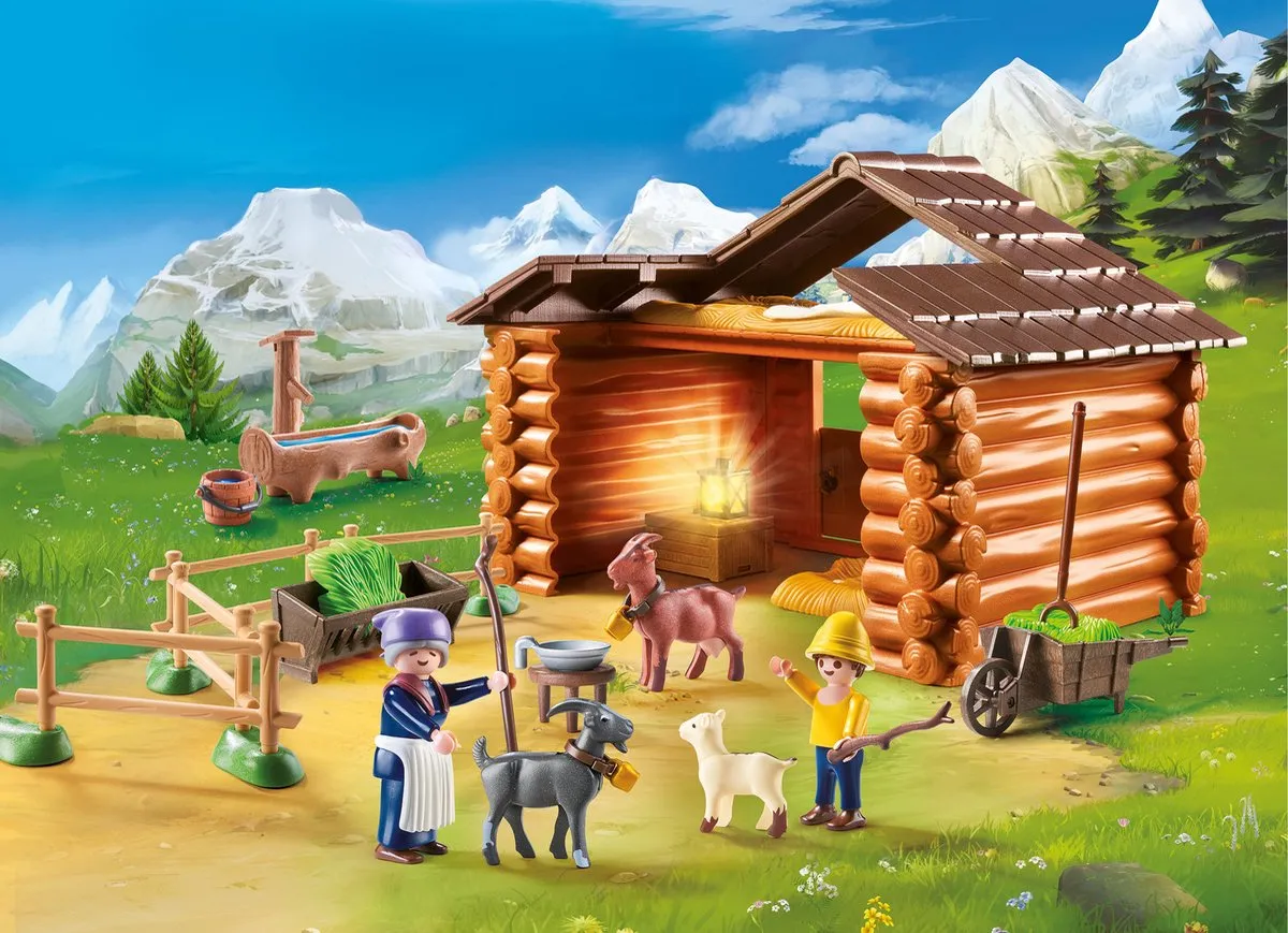 Playmobil Heidi Peter Geitenstal - 70255 - afbeelding 3 van 6
