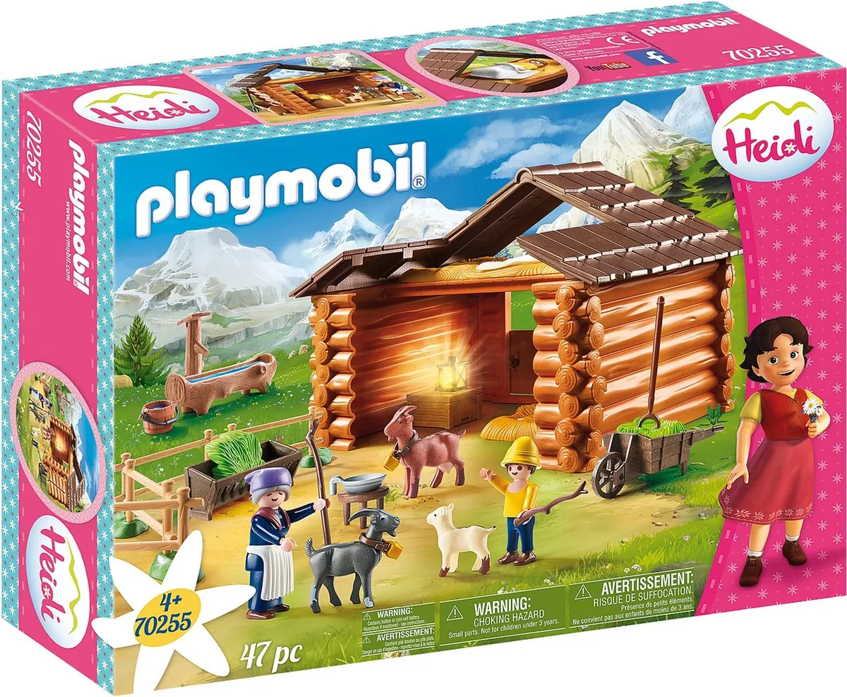 Playmobil Heidi Peter Geitenstal