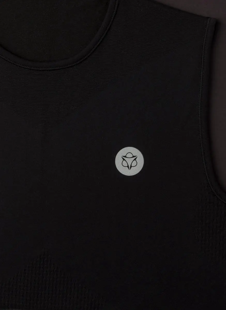AGU Everyday Thermoshirt Mouwloos - Zwart S/M - afbeelding 3 van 4