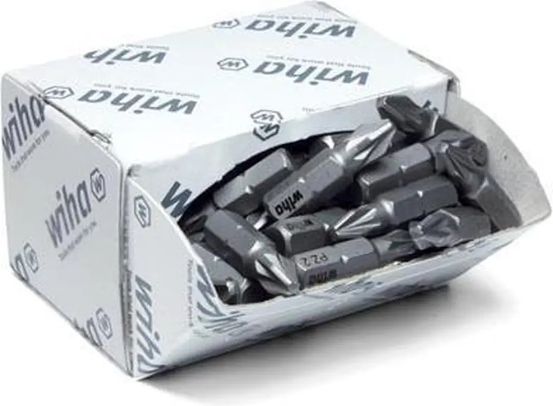 Wiha Bitset Standard 25mm (¼″) Pozidriv (PZ1) VE=50