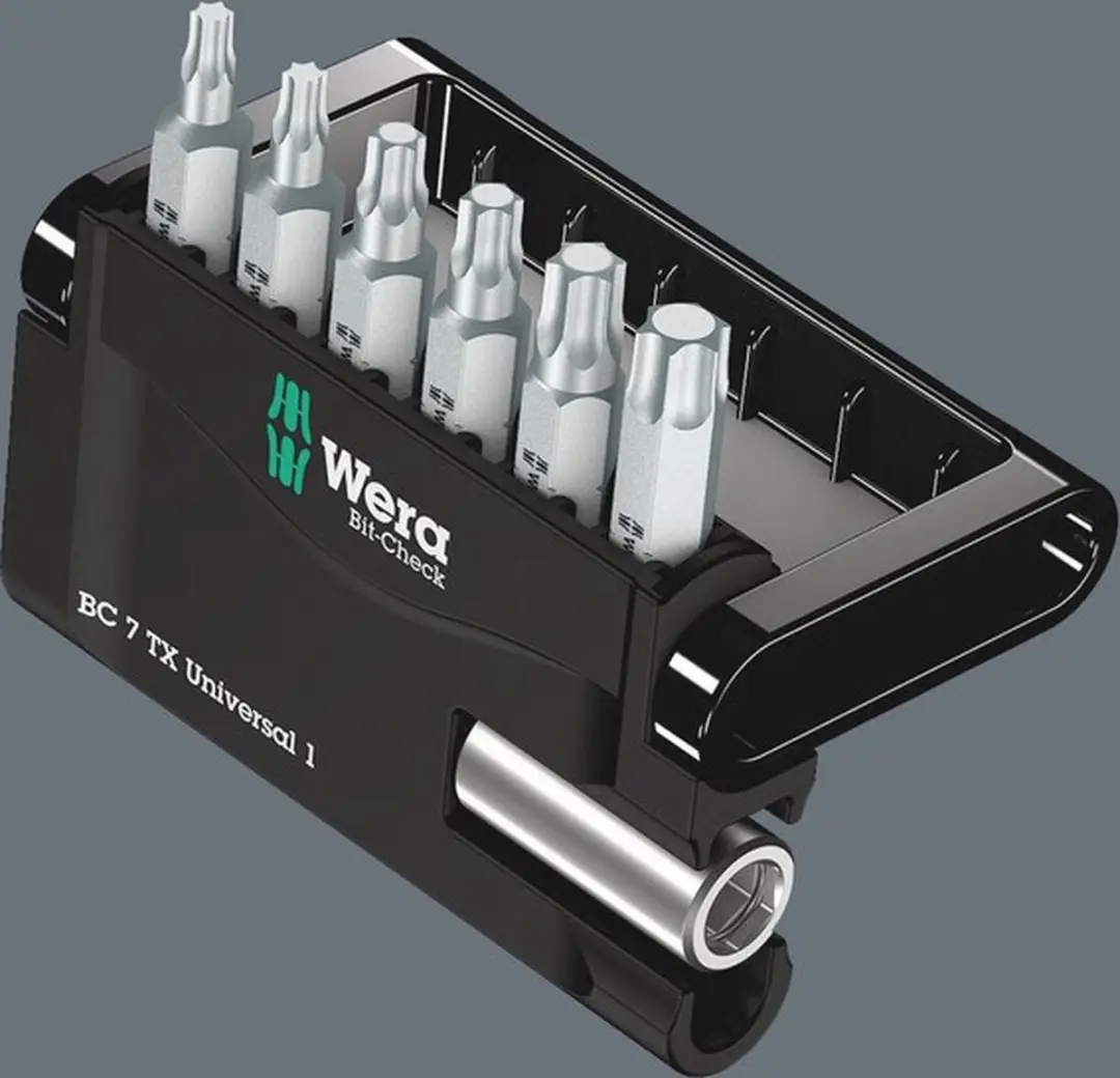 Wera 7-delige Bit-Check TX Universal 1 SB Bitset - afbeelding 2 van 4