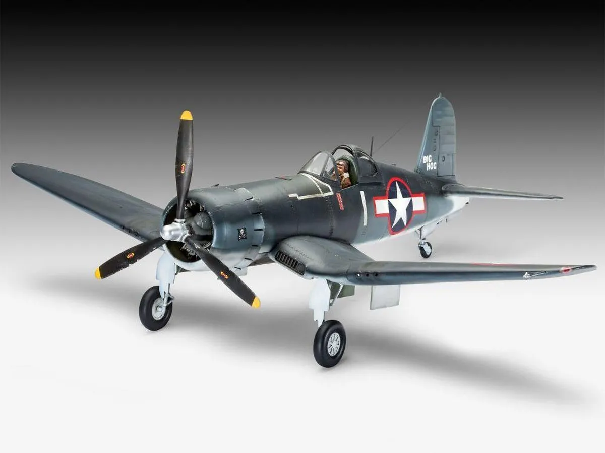 Revell Vought F4U-1A Corsair Modelbouwpakket 1:32 - 68 Onderdelen - Multi