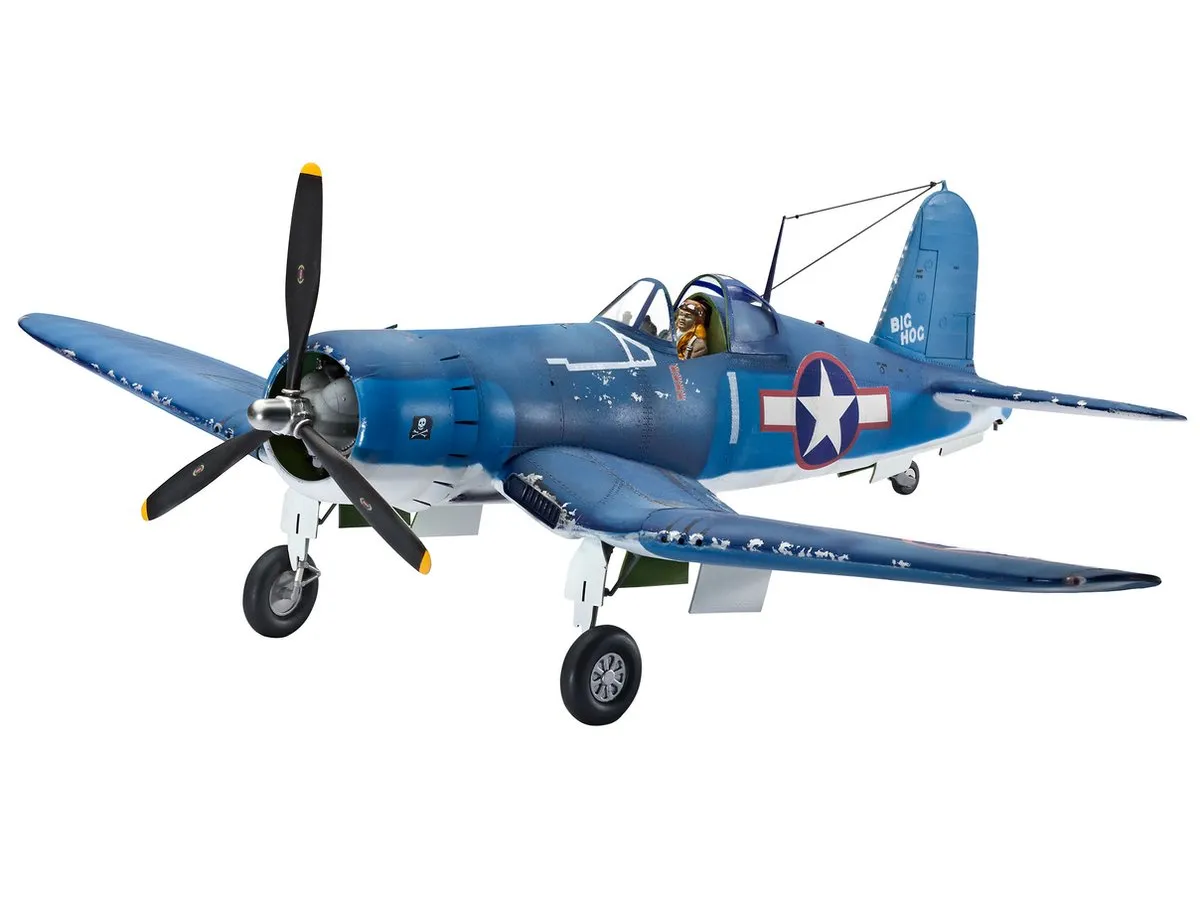 Revell Vought F4U-1A Corsair Modelbouwpakket 1:32 - 68 Onderdelen - Multi