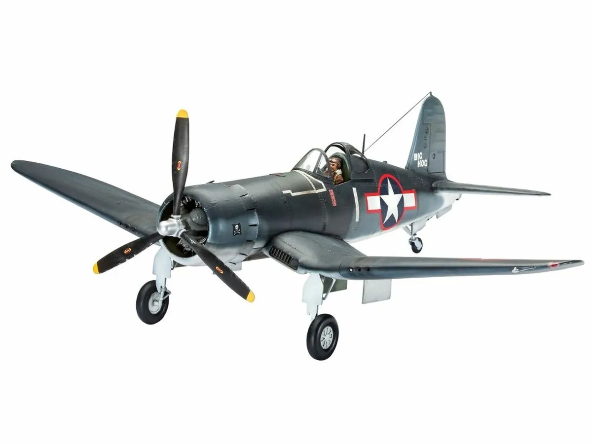 Revell Vought F4U-1A Corsair Modelbouwpakket 1:32 - 68 Onderdelen - Multi