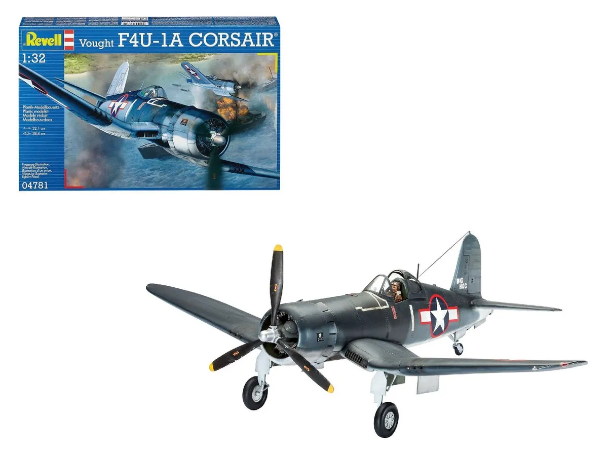 Revell Vought F4U-1A Corsair Modelbouwpakket 1:32