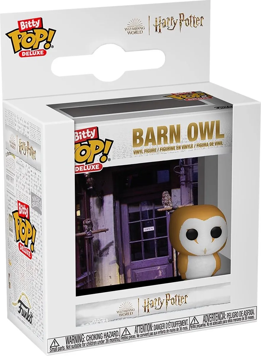 Funko Bitty Pop! Deluxe Harry Potter Barn Owl - 81331 - Veelkleurig