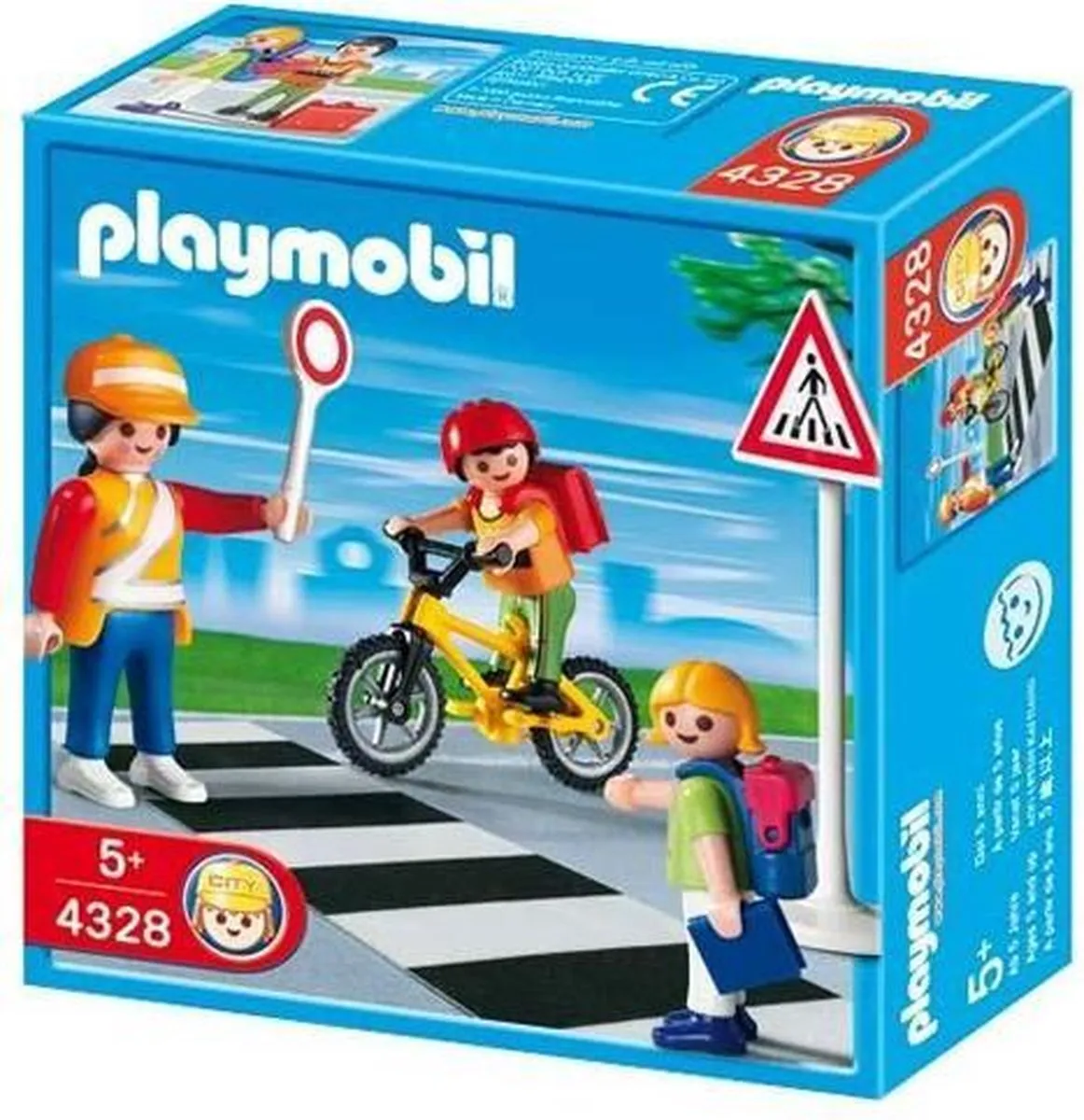 Playmobil Verkeersbegeleider met Kinderen 4328
