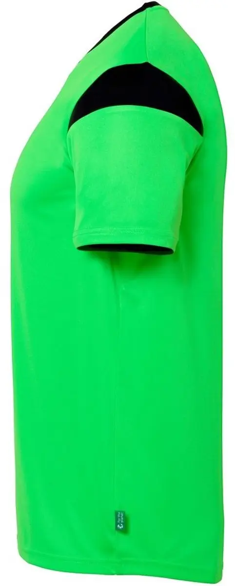 Uhlsport Squad 27 Shirt Heren - Fluogroen/Zwart - 3XL - afbeelding 2 van 3