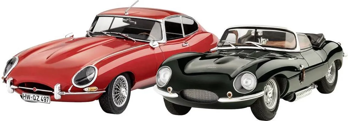 Revell 05667 Jaguar 100th Anniversary Modelbouwpakket - 287 Onderdelen - 1:24 - Multi