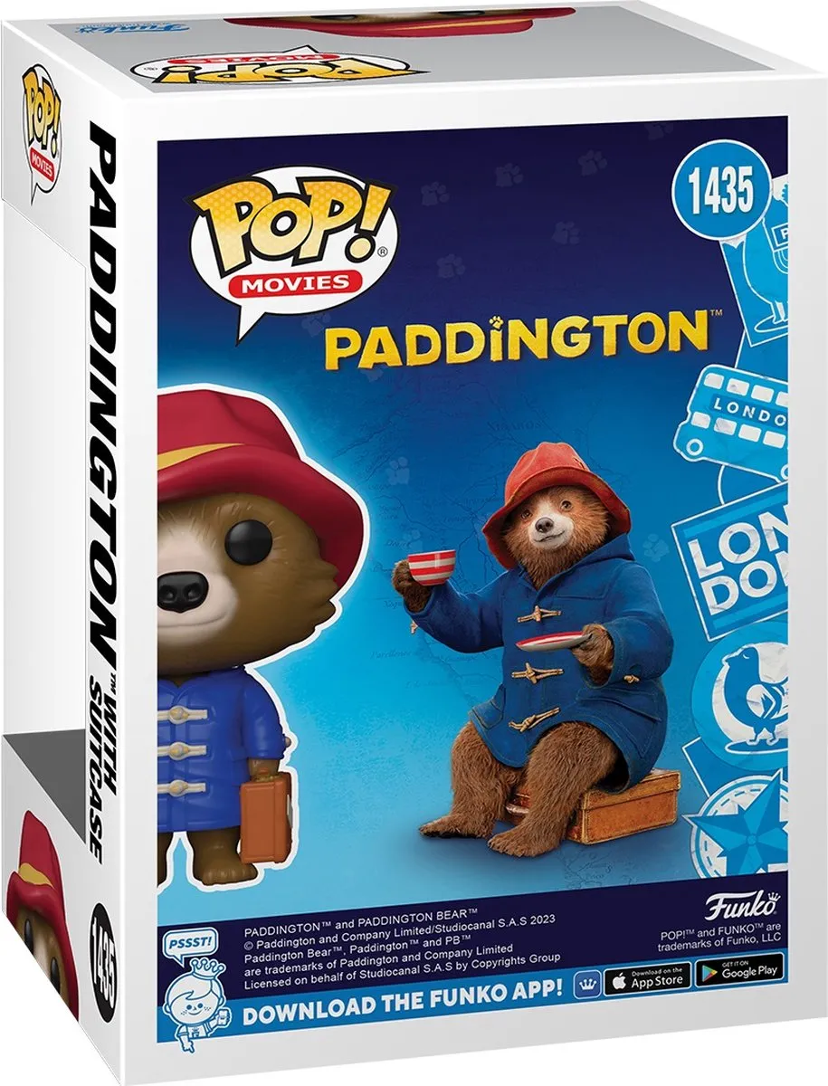 Funko Pop #1435 Paddington met Koffer - Multi