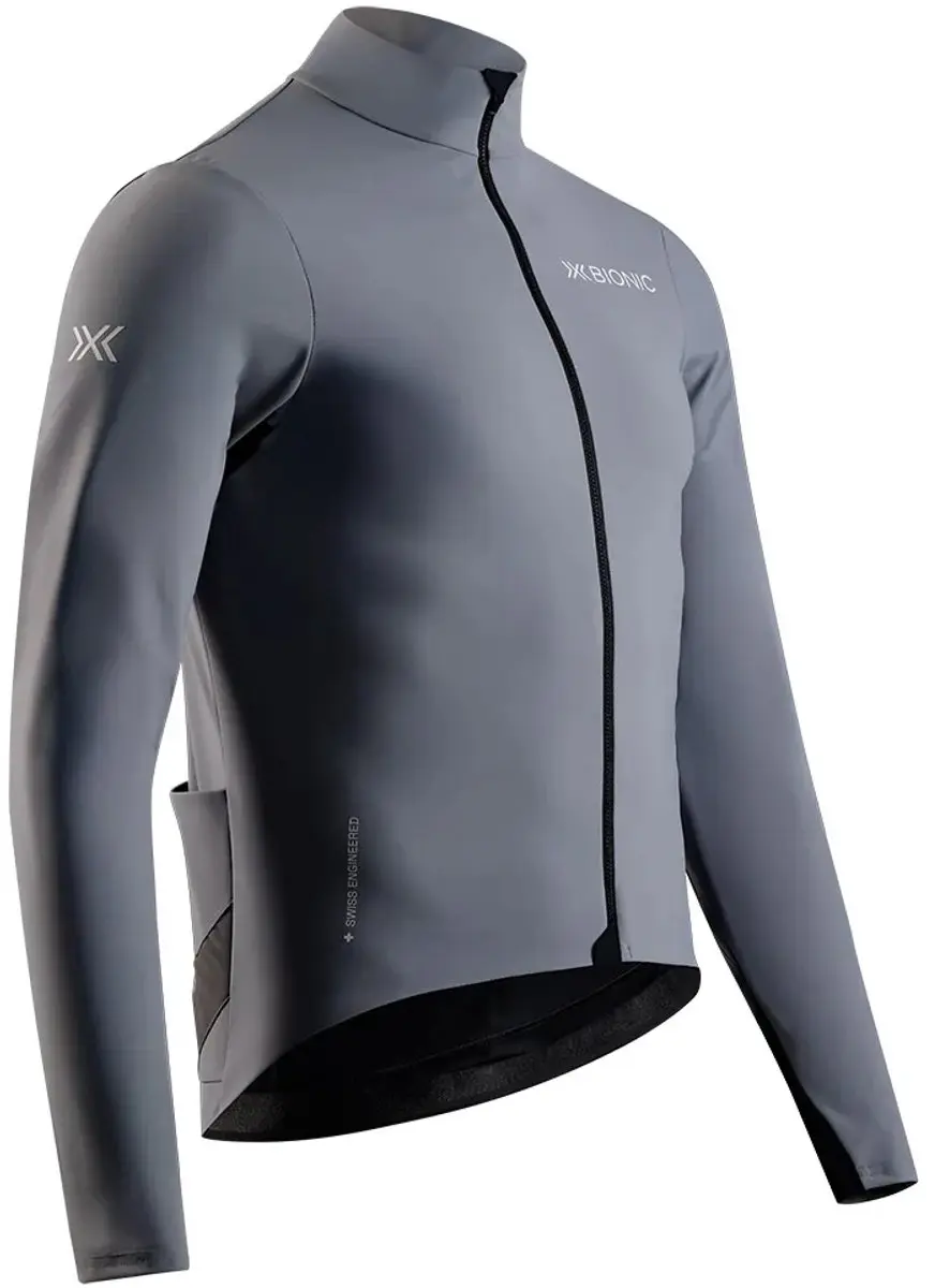 X-Bionic Corefusion Ride Softshell Jas - Rhino Grey L - afbeelding 2 van 3