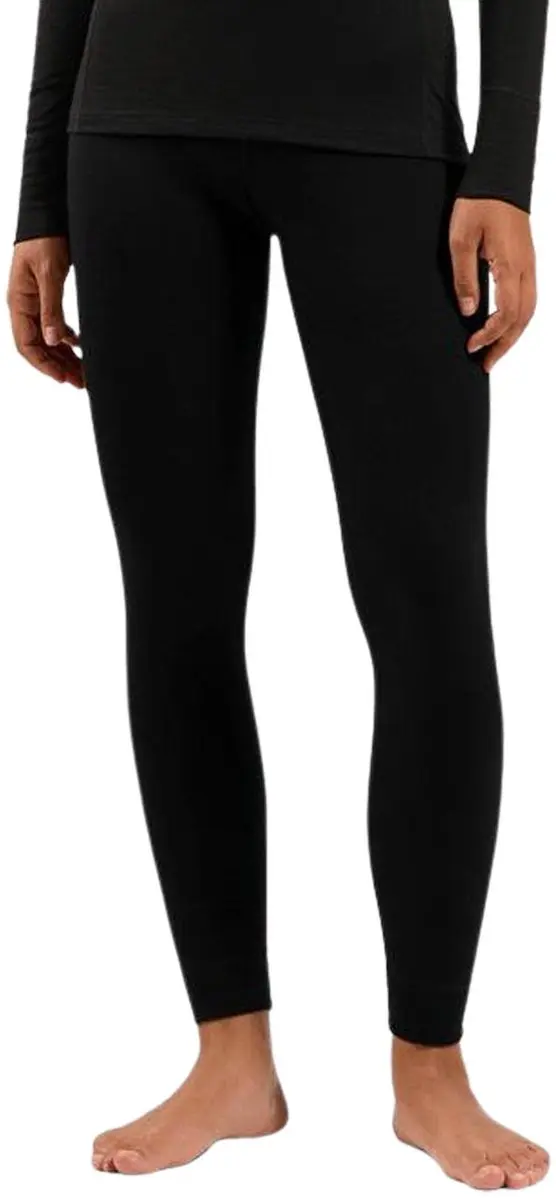 ODLO Natural Merino 160 Lange Broek Dames - S - Zwart - afbeelding 5 van 6