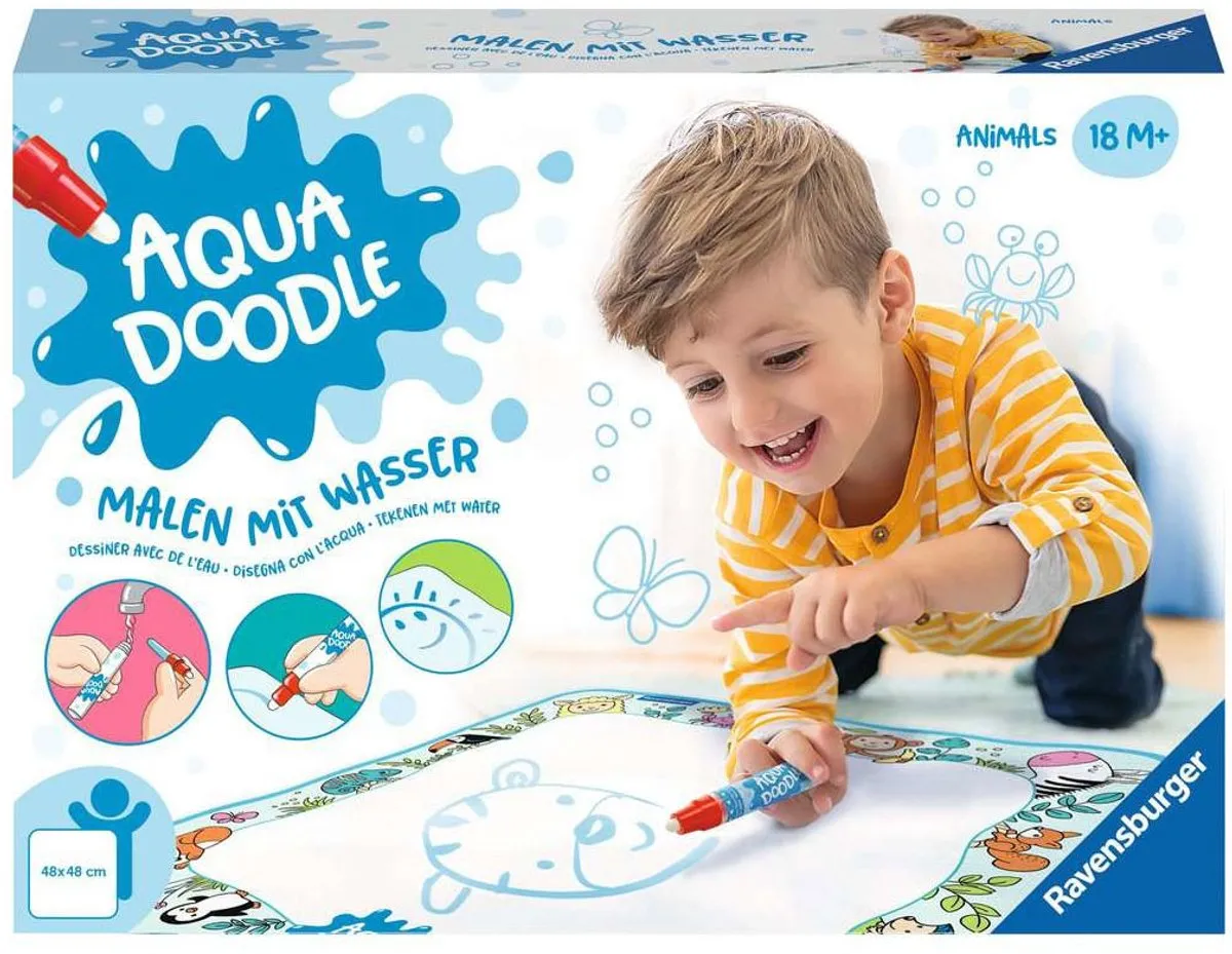 Ravensburger Aqua Doodle Animals - Meerkleurig