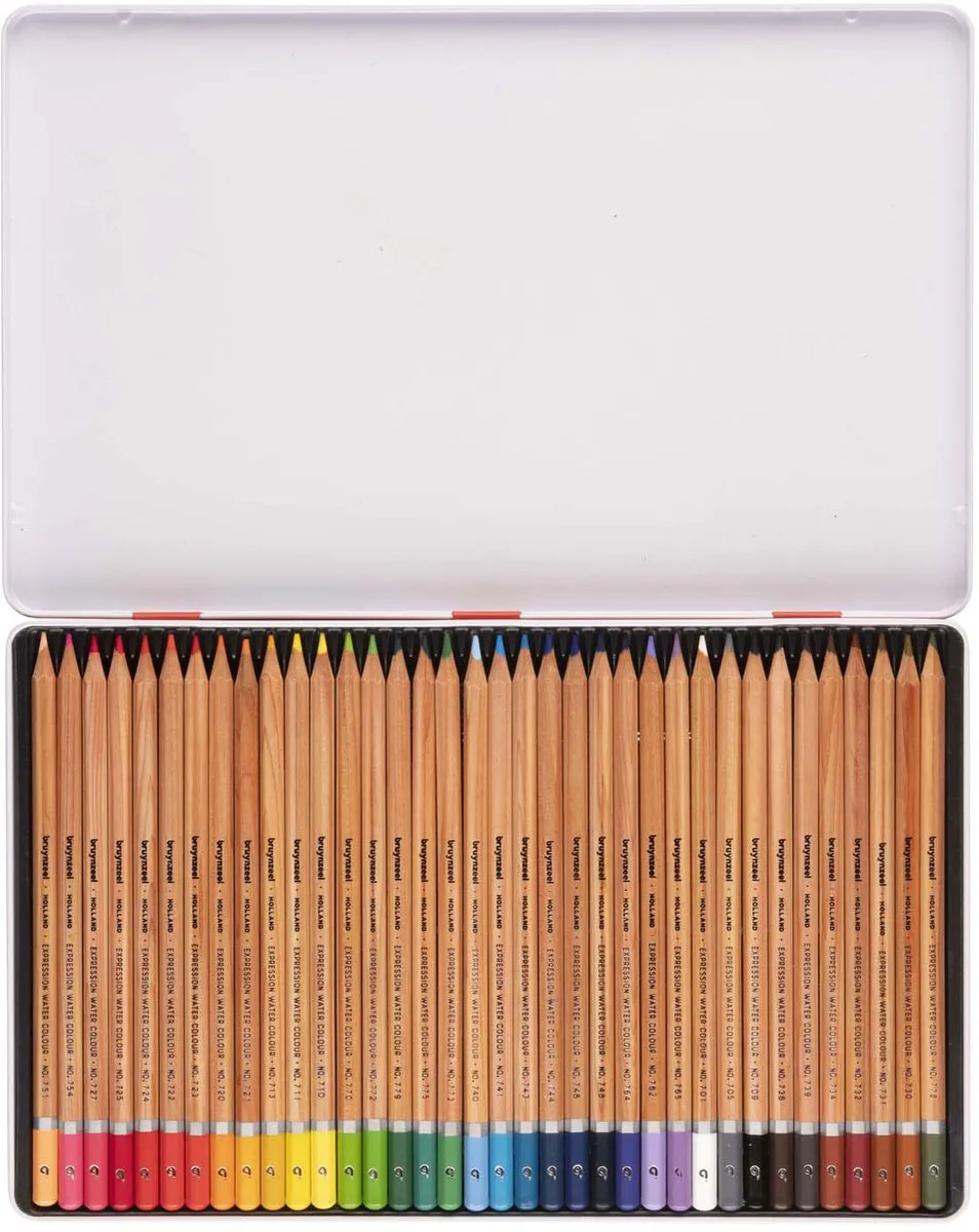 BRUYNZEEL Expression Aquarelpotloden 36 Stuks - 7mm