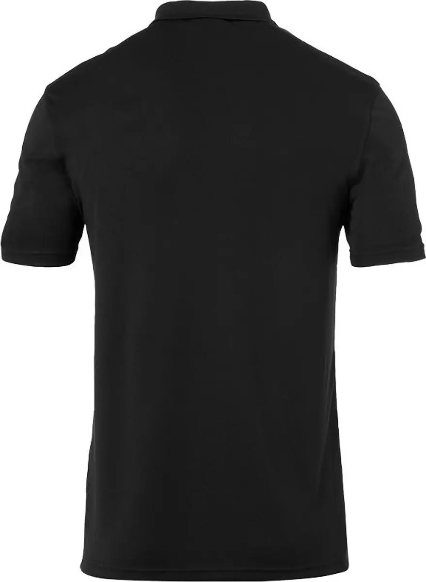Uhlsport Stream 22 Polo Heren - Zwart/Wit 3XL