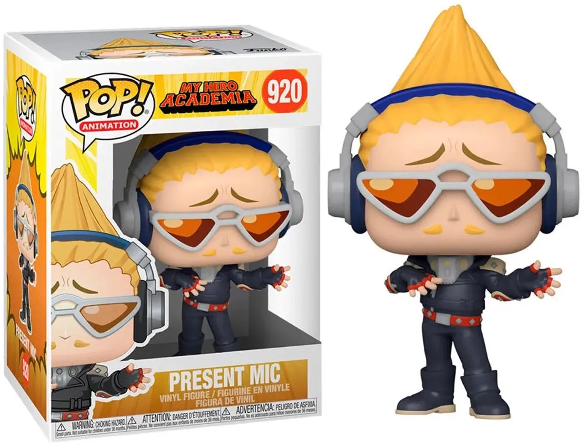Funko My Hero Academia POP! Animation Present Mic - 9cm - Multicolours