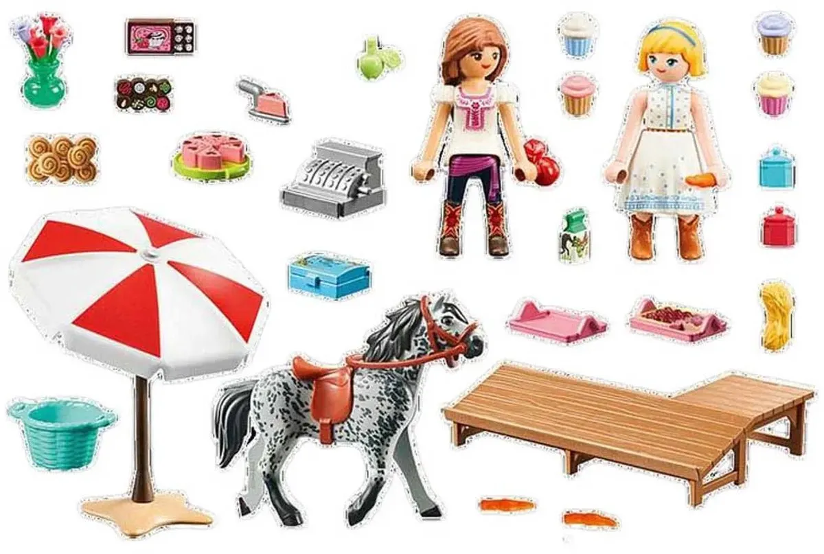 Playmobil Spirit Miradero Snoepwinkel 70696 - Multicolor