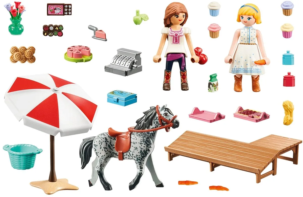 Playmobil Spirit Miradero Snoepwinkel 70696 - Multicolor